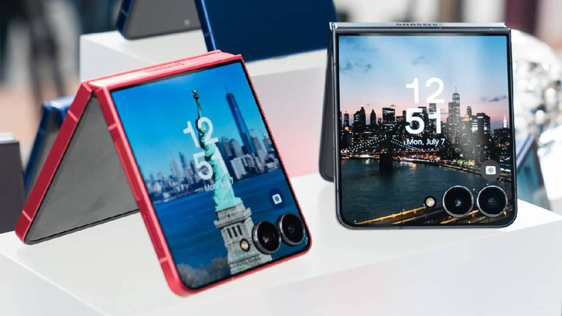 Samsung Galaxy Z Flip 7 geldi! Katlanabilir, şık ve akıllı! - Resim: 1