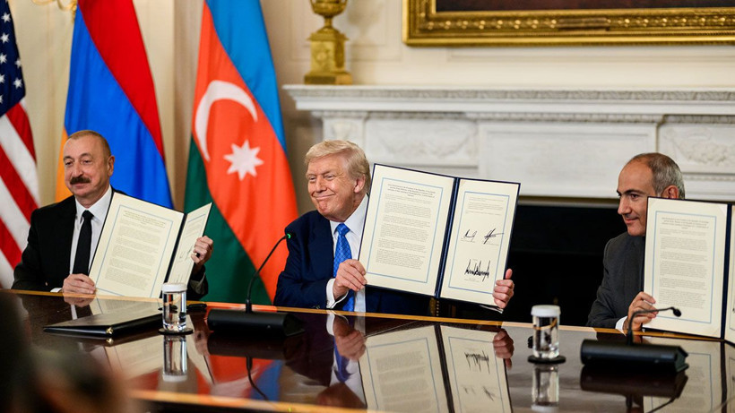 ABD'de tarihi zirve: Azerbaycan ve Ermenistan arasında barış için imza atıldı - Resim: 1