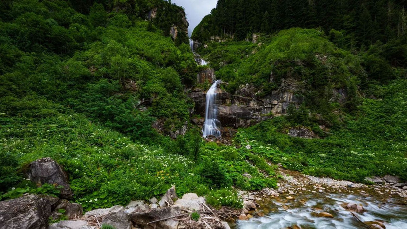 Doğa harikası Cimil Vadisi, ziyaretçilerine görsel şölen sunuyor - Resim: 1