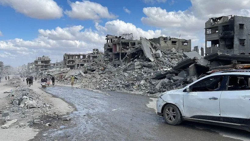 İsrail’in çekilmesiyle Gazze'deki yıkım gün yüzüne çıktı - Resim: 1