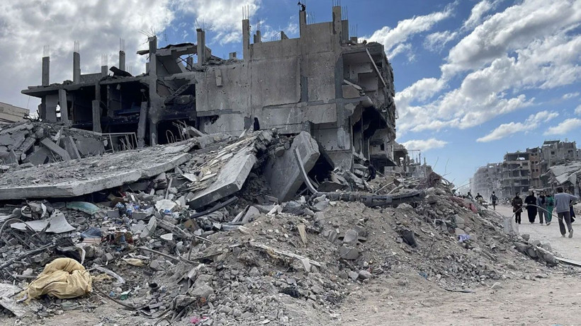 İsrail’in çekilmesiyle Gazze'deki yıkım gün yüzüne çıktı - Resim: 4