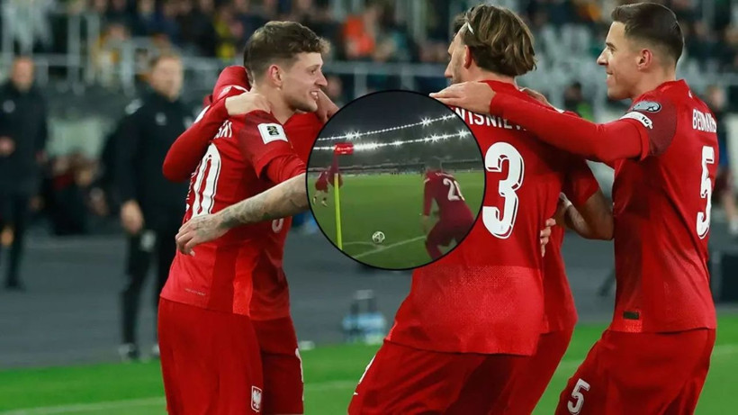 Szymanski’den kornerden gol! Polonya Litvanya’yı 2-0 yendi, grupta ikinciliğe yükseldi - Resim: 4