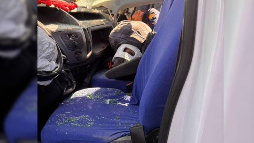 Malatya'da hafriyat kamyonu ile kamyonet çarpıştı: 1 ölü - Resim: 1