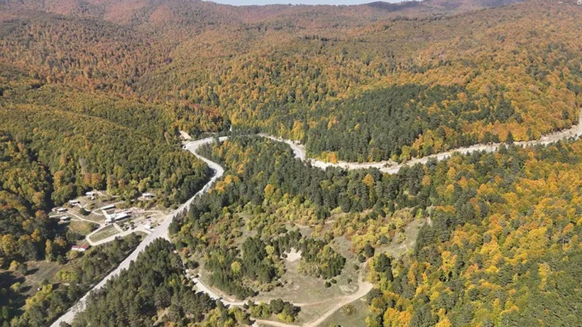 Kütahya Domaniç Dağları'nda sonbahar - Resim: 1