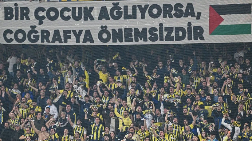 Fenerbahçe taraftarından Filistin'e destek - Resim: 2