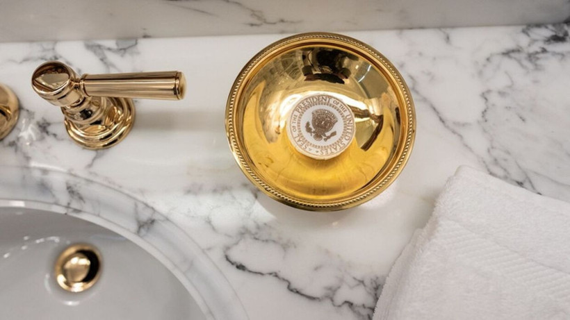 Trump hükümet kapalıyken Beyaz Saray’daki banyoyu yeniledi! - Resim: 4