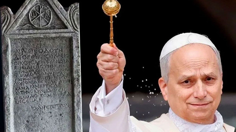 Papa'nın ziyareti öncesi İznik'te sergilenen 2 bin yıllık beddua - Resim: 1