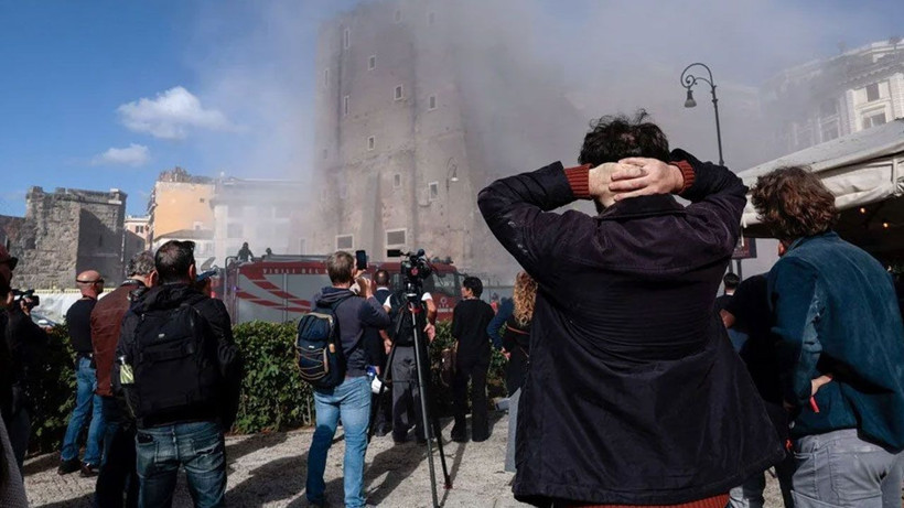Roma'daki tarihi kulede çökme: Çok sayıda yaralı var - Resim: 2