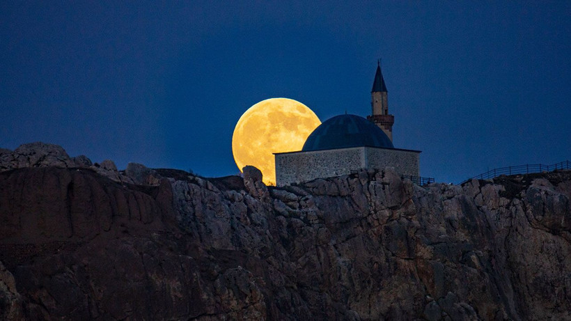 Kasım Dolunayı Van semalarında görsel şölen sundu - Resim: 1