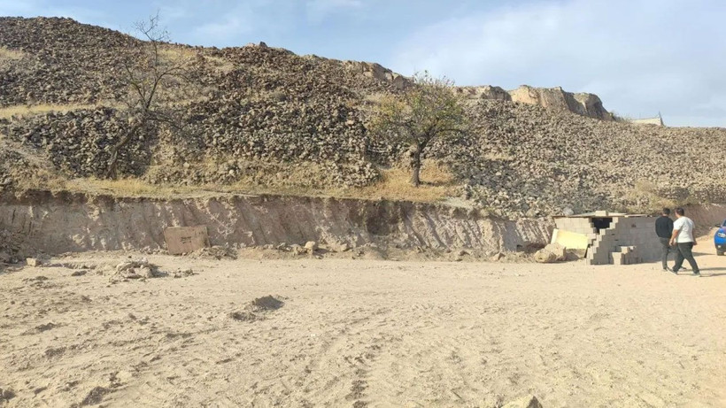 Nevşehir'de kaçak kazıda yer altı şehri ortaya çıktı - Resim: 1