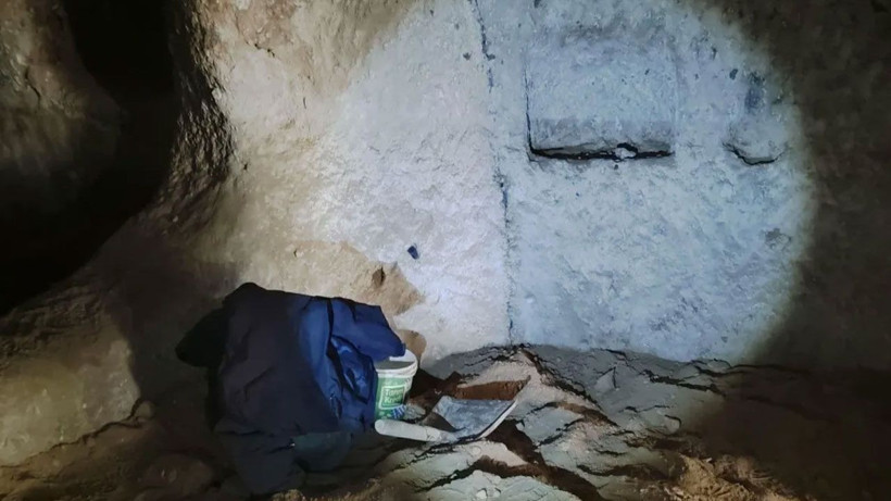 Nevşehir'de kaçak kazıda yer altı şehri ortaya çıktı - Resim: 2