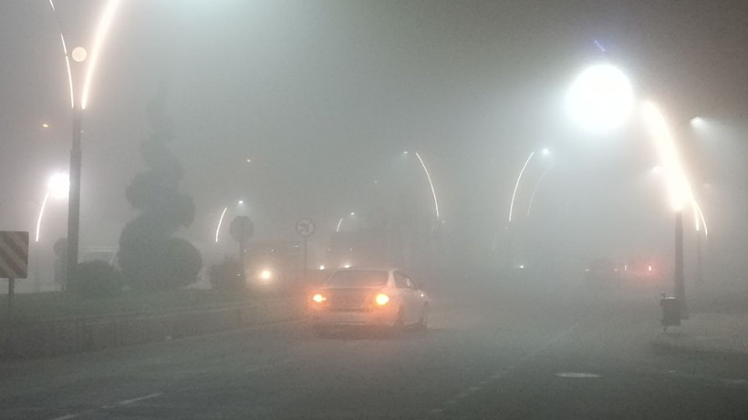Batman’da yoğun sis; görüş mesafesi 5 metreye kadar düştü - Resim: 1