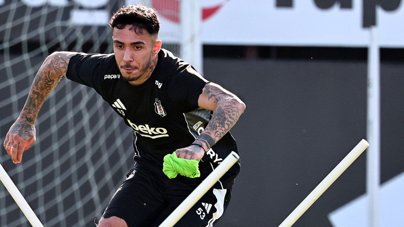 Beşiktaş, Samsunspor maçı hazırlıklarına devam etti - Resim: 4