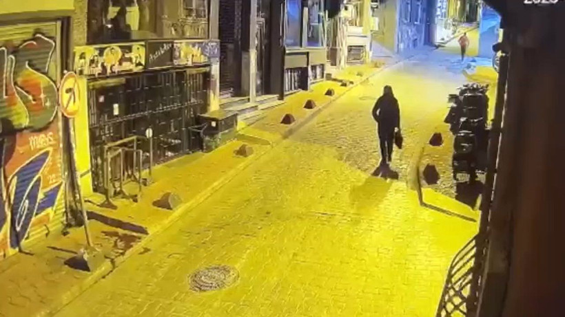 Beyoğlu'nda skuter hırsızlığı kamerada - Resim: 3
