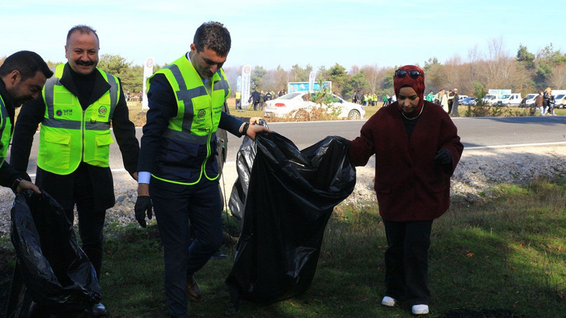 Yayladan 1 saatte 1,4 ton atık toplandı - Resim: 4