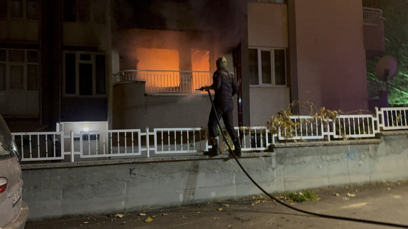 Felçli hastanın öldüğü yangın, çoklu prizden çıkmış - Resim: 1