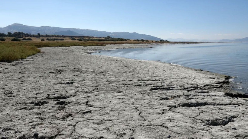 Burdur Gölü'nün son hali içler acısı - Resim: 3