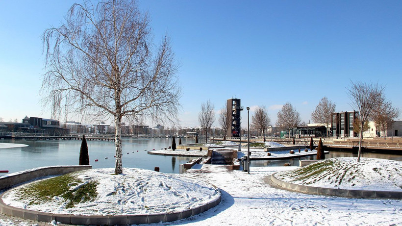 Çorum'da kar kartpostallık görüntüler oluşturdu - Resim: 4