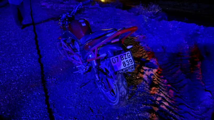 Gazipaşa'da motosiklet kazası: 1 yaralı - Resim: 4