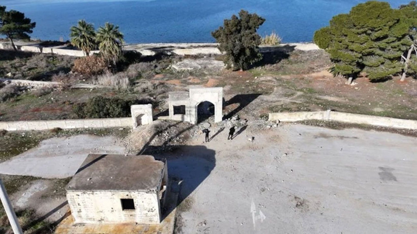 Suriye'deki Süleyman Şah Türbesi'nin son hali görüntülendi - Resim: 1