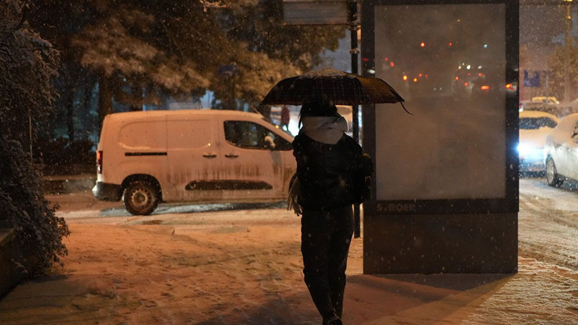 Ulaşımda 43 ilin geçiş güzergahı Kırıkkale'de kar yağışı etkili oldu - Resim: 1