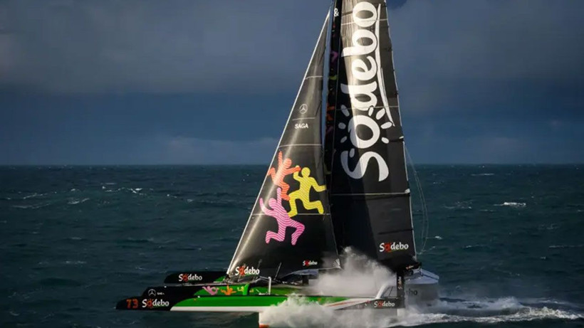 40 günde devr-i alem, Fransız denizci rekor kırdı - Resim: 1