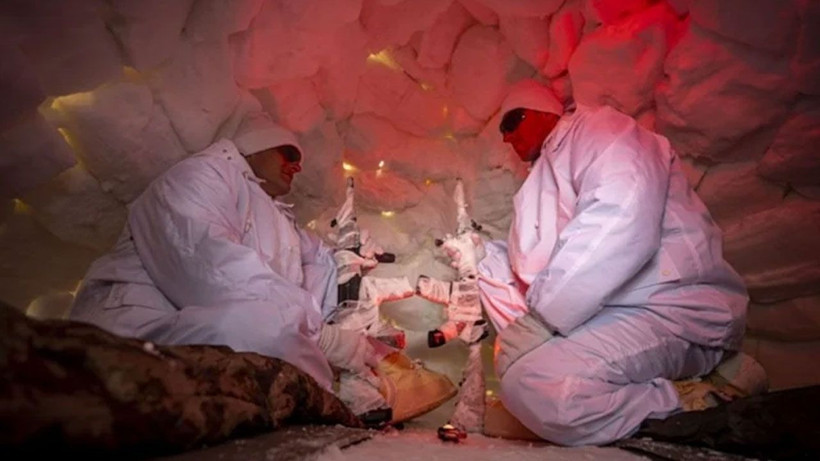 Özel harekat polisleri çetin kış şartlarına hazır - Resim: 4