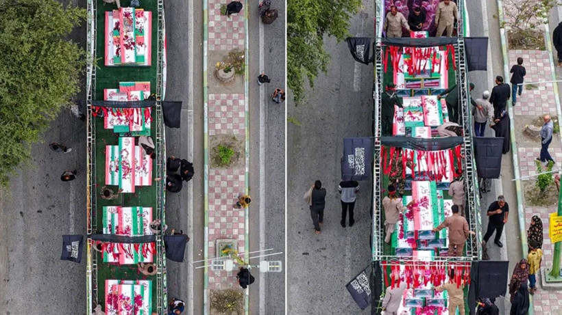 En büyüğü 12 yaşındaydı! 153 çocuğun cenazesinde acı sel olup aktı - Resim: 1