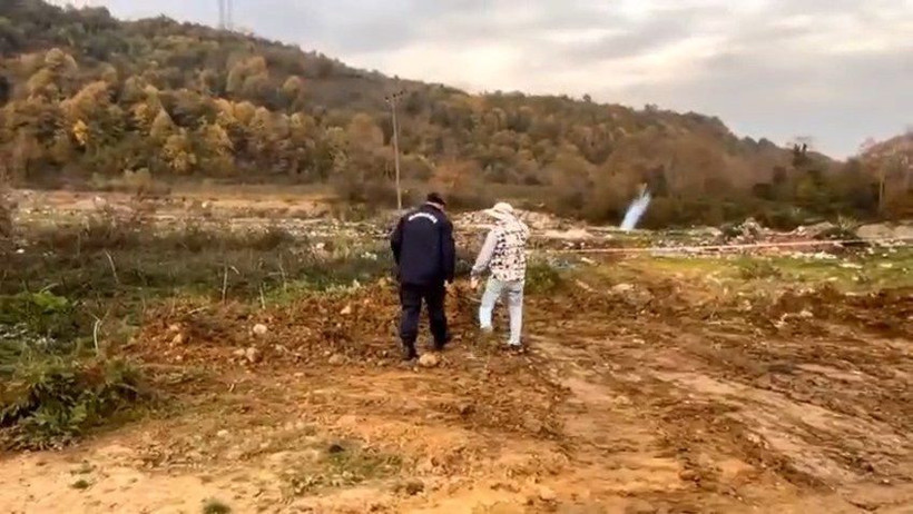 İş makinası doğalgaz hattına zarar verdi - Resim: 1