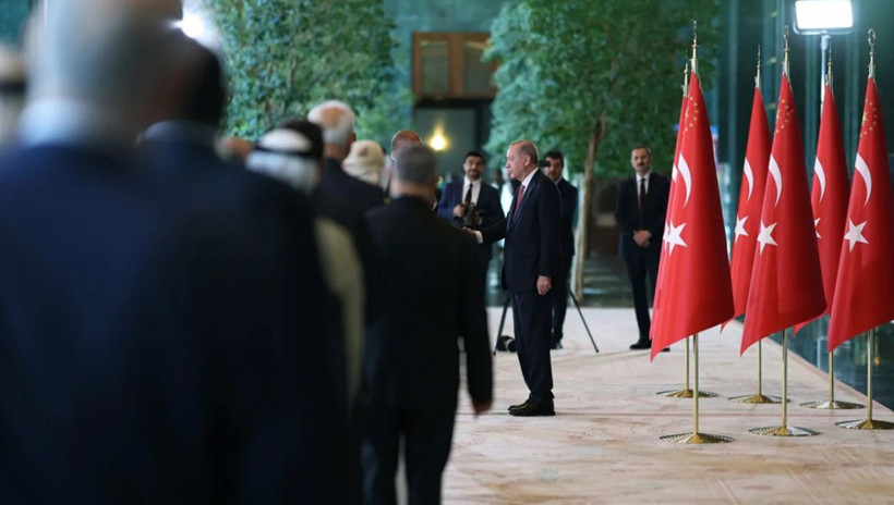Cumhurbaşkanı Erdoğan, 29 Ekim Cumhuriyet Bayramı tebriklerini kabul etti - Resim: 1