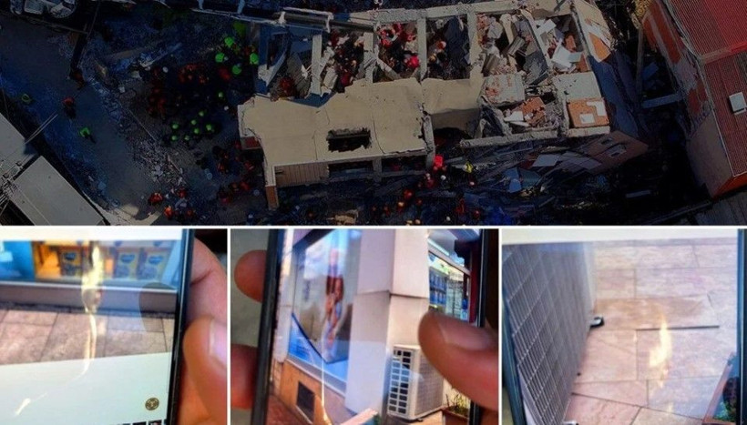 Gebze'de yıkılan binanın dün çekilen fotoğrafları ortaya çıktı! Binanın zemininde kaymalar var! - Resim: 1