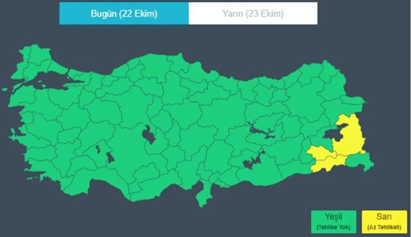 Beş büyük kentte yağış var: Perşembe gününe dikkat! - Resim: 4