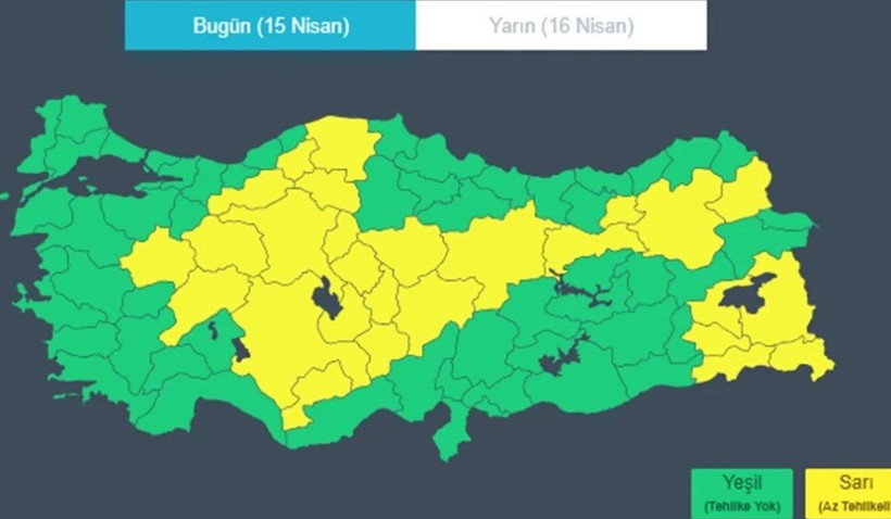 Kar yağışına dikkat! 27 il için sarı kodlu uyarı... İşte hava durumu ile ilgili son tahminler - Resim: 4