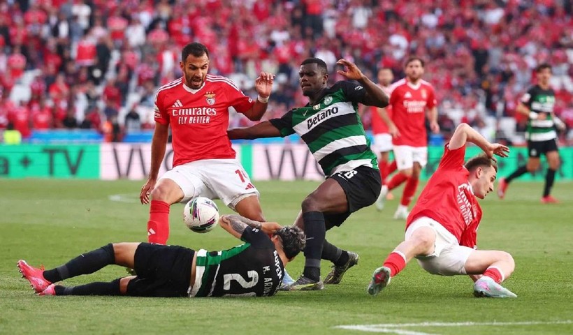 Kerem Aktürkoğlu’nun golü yetmedi: Benfica-Sporting derbisi 1-1 berabere bitti - Resim: 3