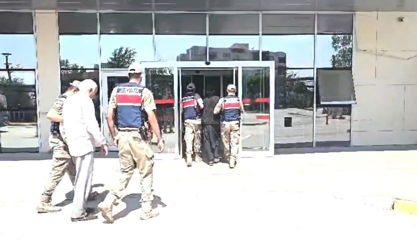 Şanlıurfa’da su bidonunda tabanca, saksılarda kenevir ele geçirildi; 7 gözaltı - Fotoğraf: 2