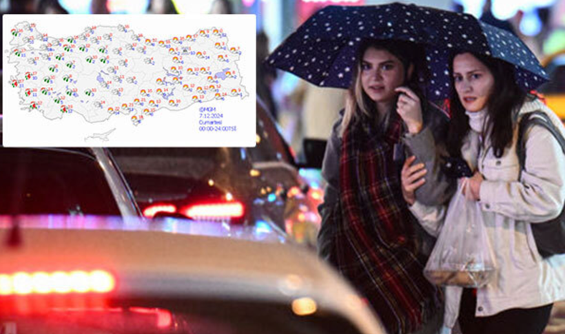 Meteoroloji'den bugün ve yarın 3 kente uyarı; Hafta sonu plan yapanlar dikkat! - Resim: 1