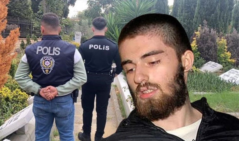 Polis Cem Garipoğlu’nun mezarında nöbet tutuyor - Resim: 1