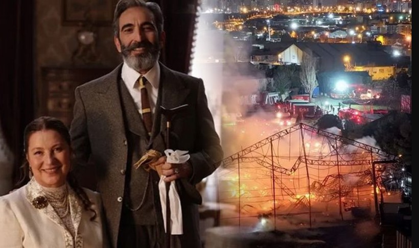 Şakir Paşa Ailesi setinde yine yangın çıktı! Set amiri hayatını kaybetti - Resim: 4