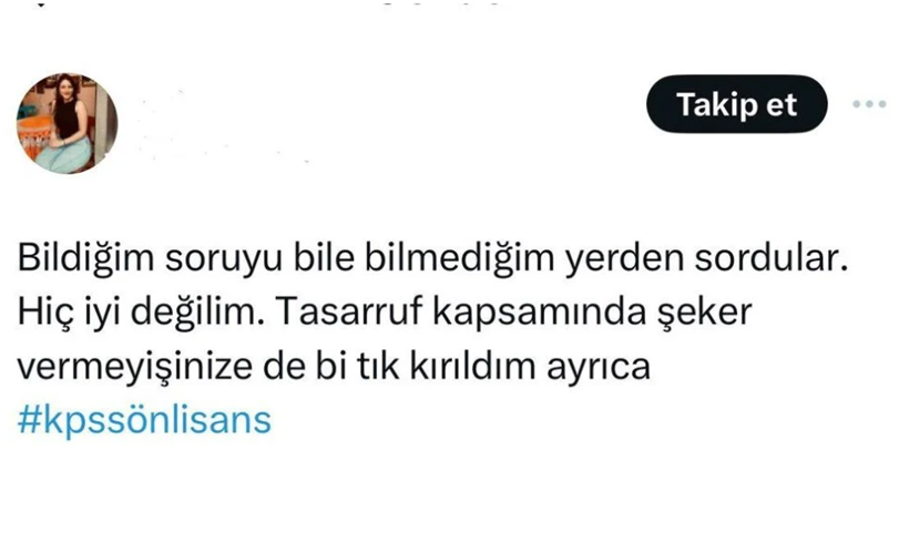KPSS ön lisans sınavı gündeminde verilmeyen şeker var! - Resim: 3