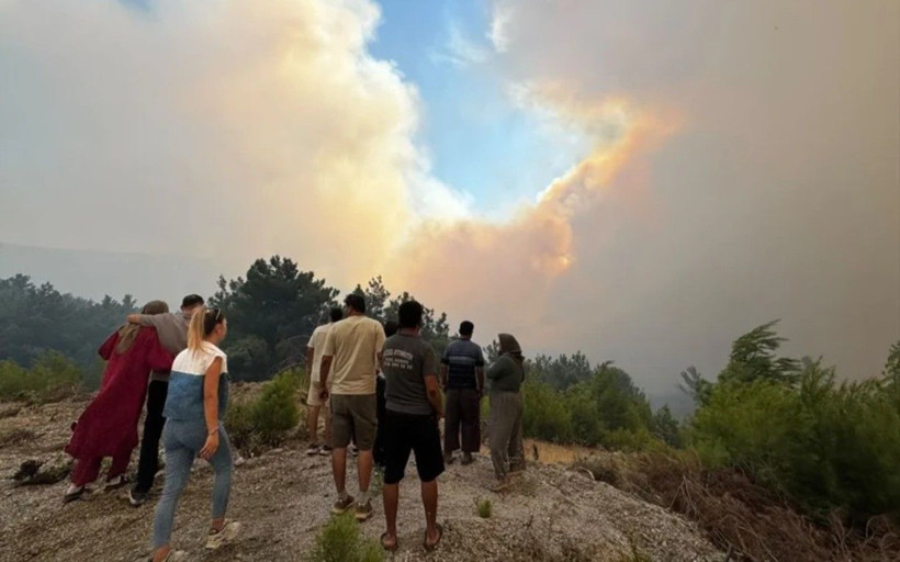 Seydikemer orman yangınından kötü haberler! Kaş'taki yangın da ürkütüyor - Fotoğraf: 2