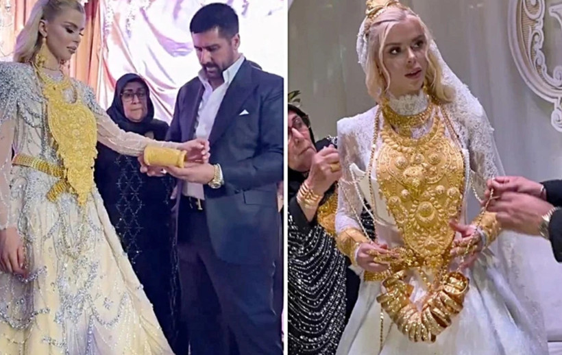 Vanlı Kara Haydar'ın eşi Çağla Öz'ün son hali ibretlik altınlar yerine ters kelepçe - Fotoğraf: 2
