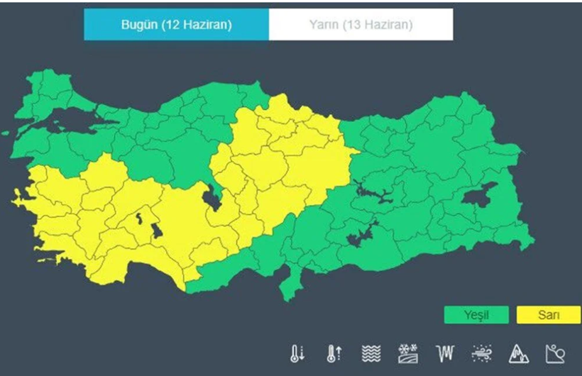 26 kent için sağanak yağış uyarısı - Resim: 4
