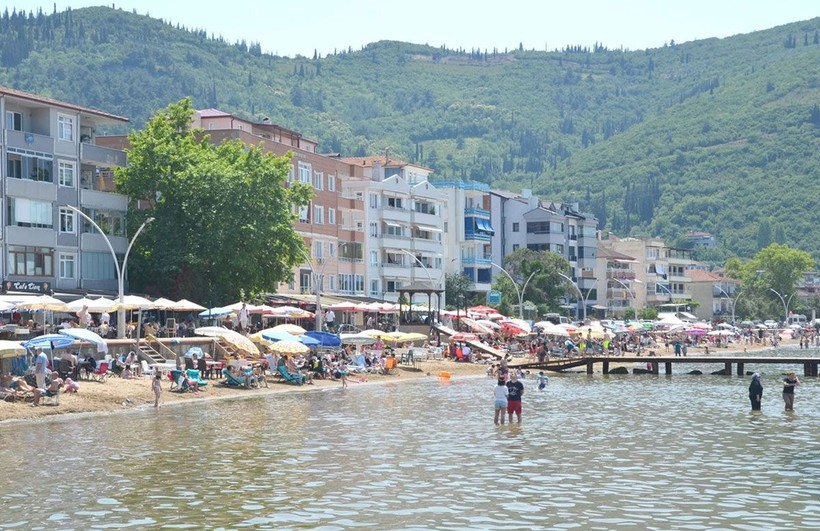 Kocaeli'nin mavi bayraklı plajları bayramın gözdesi oldu - Resim: 3