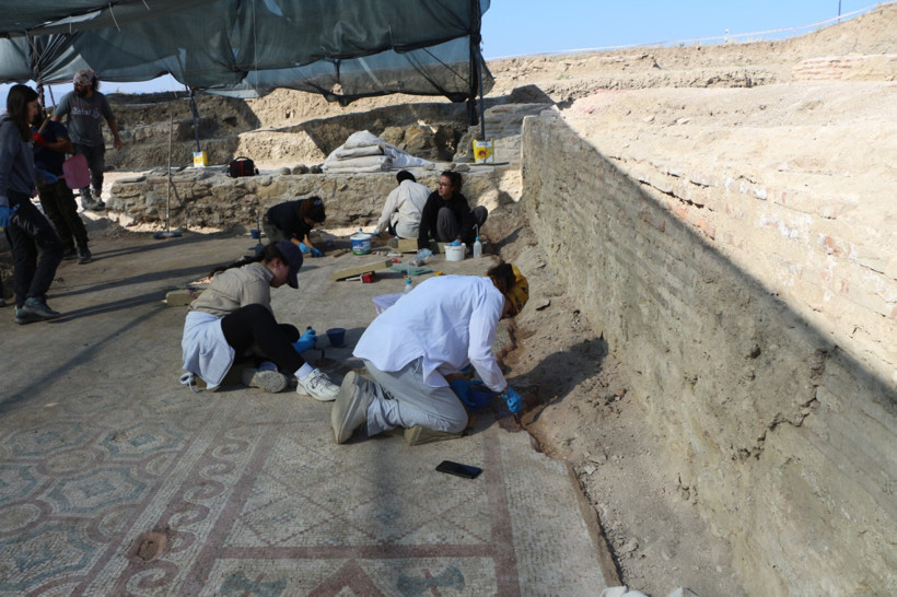 Pompeiopolis’te binlerce yıllık miras gün ışığına kavuştu! 105 metrekarelik mozaik ortaya çıkarıldı - Fotoğraf: 13