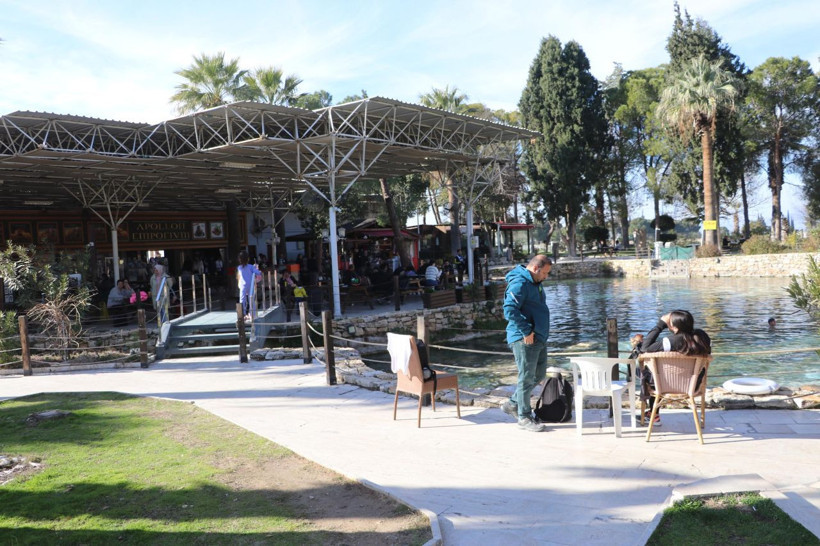 Kleopatra Antik Havuzu, ziyaretçi girişine kapatılıyor - Resim: 4