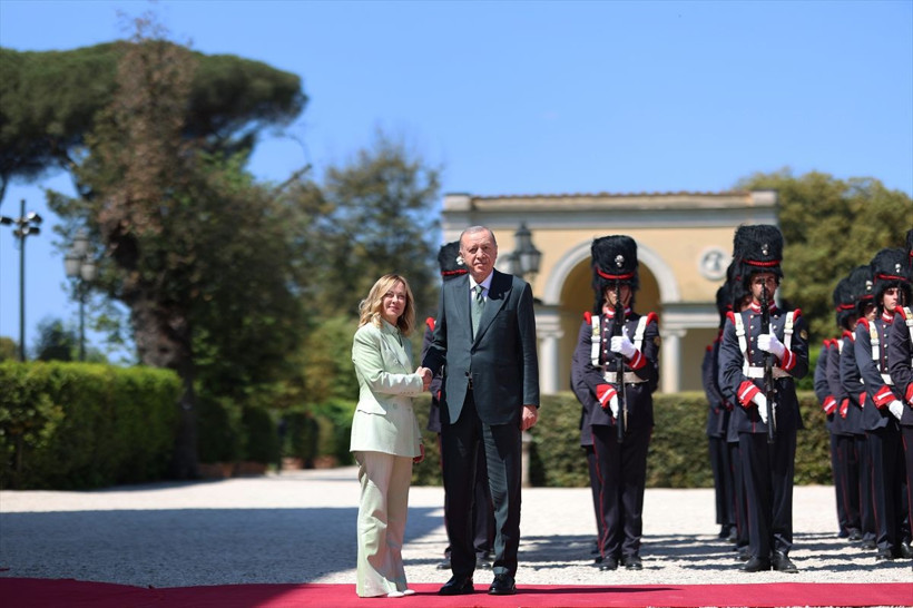 Türkiye-İtalya Zirvesi’nde tarihi anlaşmalar! Meloni’den Erdoğan’a arabuluculuk övgüsü! - Resim: 2