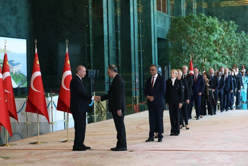 Cumhurbaşkanı Erdoğan, 29 Ekim Cumhuriyet Bayramı tebriklerini kabul etti - Resim: 2