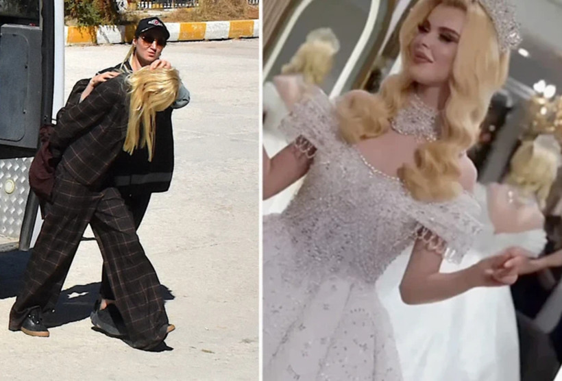 Vanlı Kara Haydar'ın eşi Çağla Öz'ün son hali ibretlik altınlar yerine ters kelepçe - Fotoğraf: 5