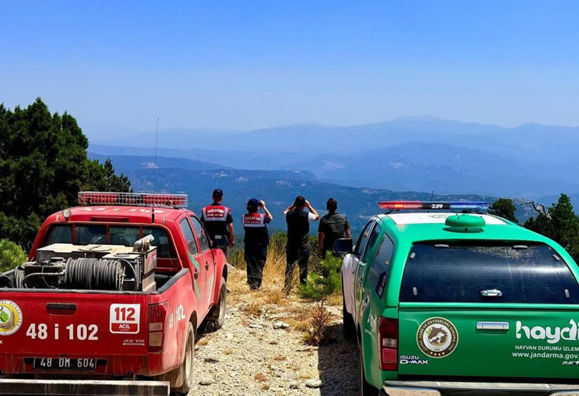 Muğla’da jandarma ve orman ekipleri yangınlara karşı nöbette - Resim: 4
