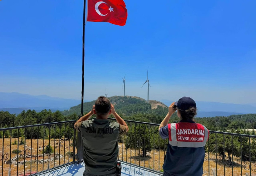Muğla’da jandarma ve orman ekipleri yangınlara karşı nöbette - Resim: 3